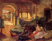 Orientalist Interior - 费德里科·亚瑟·布里奇曼